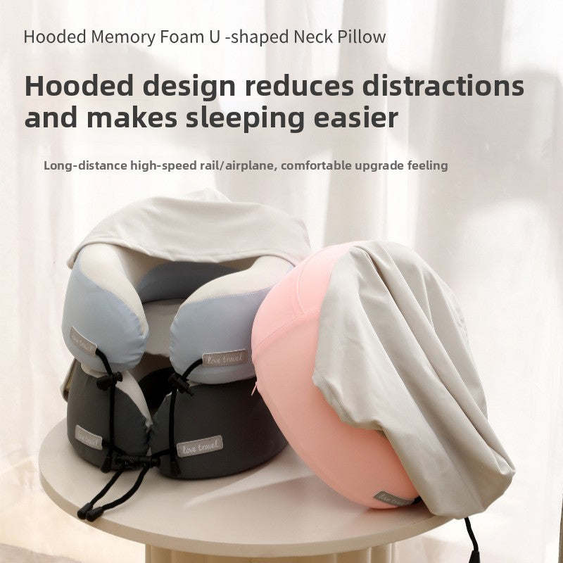Memory Foam U-Shaped Travel Neck Pillow